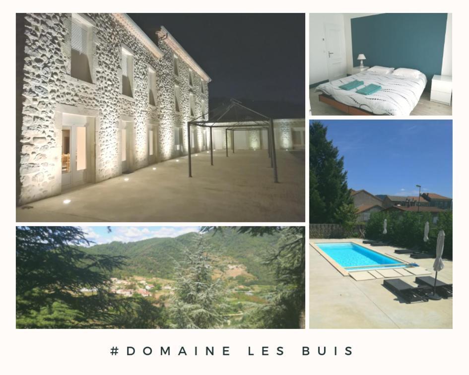 Bed and Breakfast Domaine Les Buis Saint-Fortunat-sur-Eyrieux Екстер'єр фото