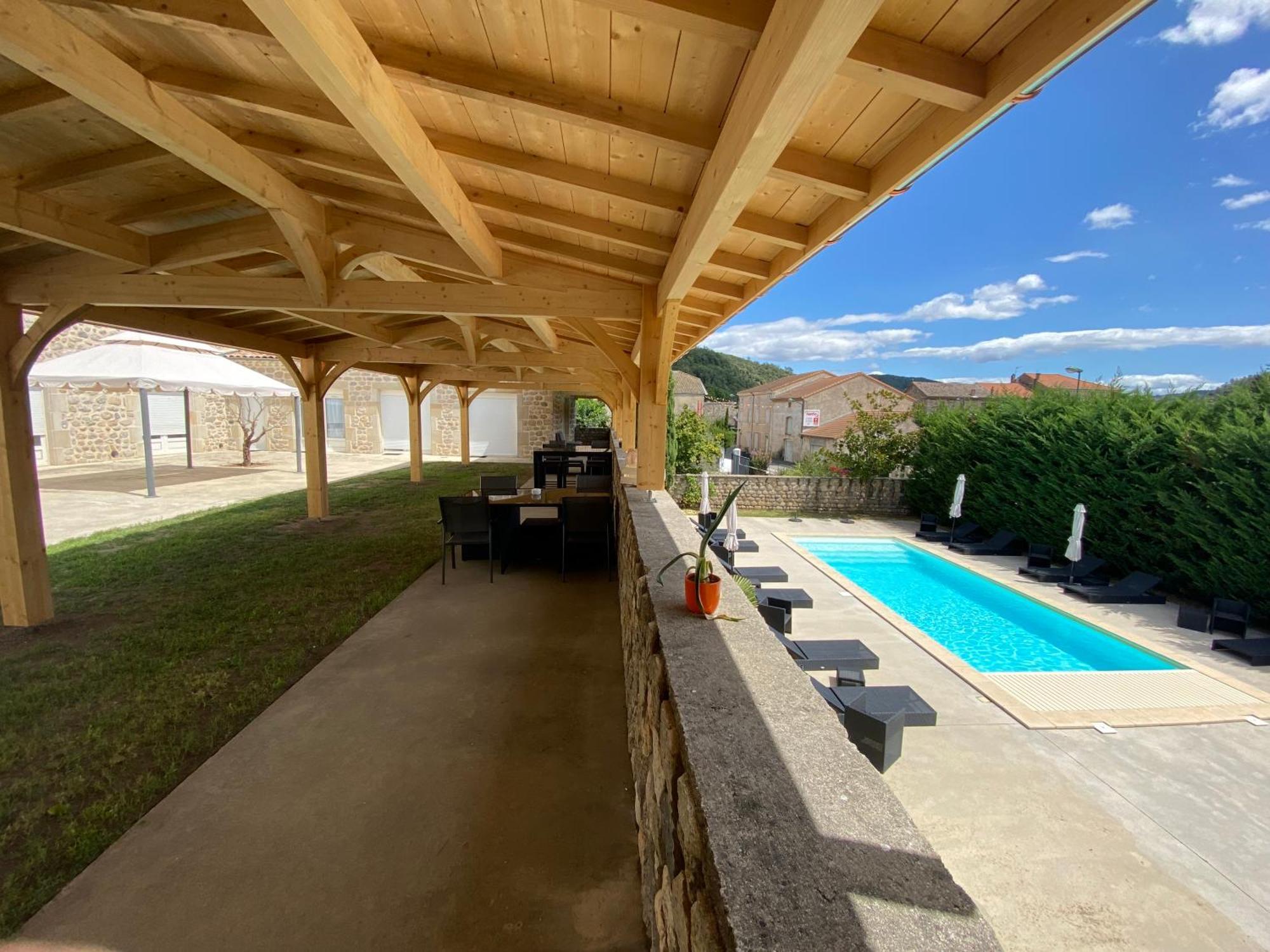 Bed and Breakfast Domaine Les Buis Saint-Fortunat-sur-Eyrieux Екстер'єр фото